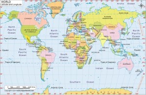 world map used by permission from MapsofWorld.com