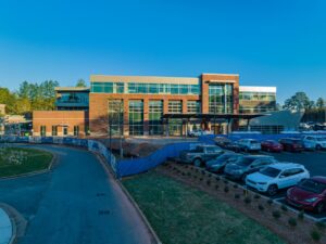 exterior of cancer center